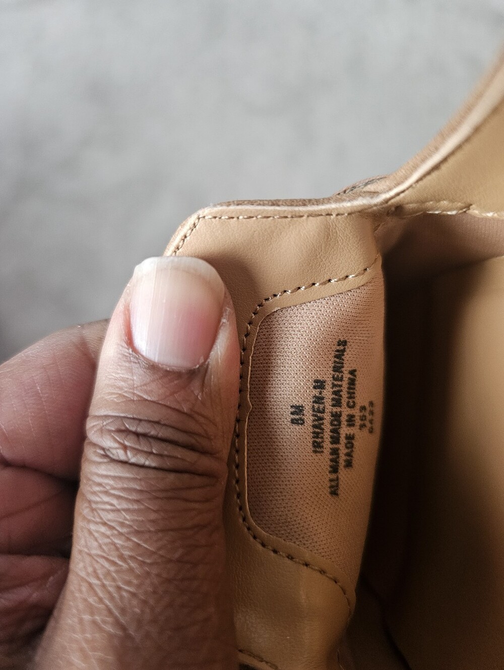 Indigo Braided Tan Brown Loafers Size 8 - Picture 4 of 4